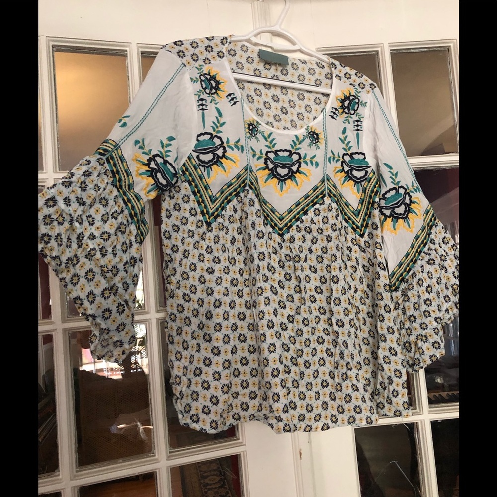 Long sleeve blouse